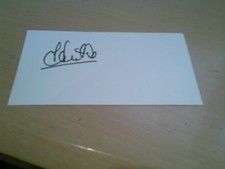 Signed card sunderland for sale  LINCOLN