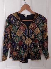 Frank usher sequinned for sale  BUXTON