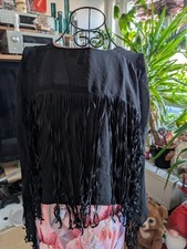 Dünne jacke fransen gebraucht kaufen  Weingarten