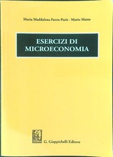 Esercizi microeconomia aa.vv. usato  Italia