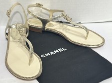 Chanel flats sandals for sale  New York
