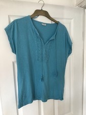 Ladies blue cotton for sale  SKEGNESS