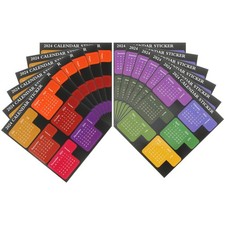  12 Sheets DIY STOLY STAND STOPPORT Bureau Travail Onglets Mensuels Stickers na sprzedaż  Wysyłka do Poland
