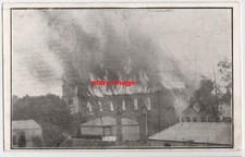 1909 postcard fire for sale  UK