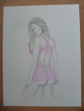 Patricia lingerie portr d'occasion  Sauzet