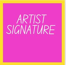 Artist signature fee for sale  Albany