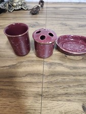 Burgandy gold marble for sale  Brush Creek