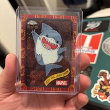 Jeff The Land Shark 2025 Topps Cromo Marvel X-Men 156 Iron Man Refractor/100 segunda mano  Embacar hacia Mexico