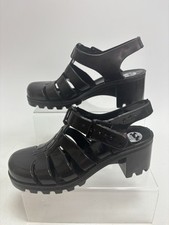 Black jelly shoes for sale  GRIMSBY