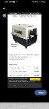 Hundebox xxl flugbox gebraucht kaufen Hundebox xxl flugbox gebraucht kaufen  Altenholz