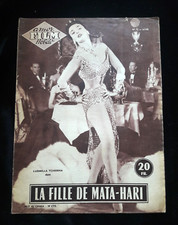 AMOR FILM HEBDO N°72 07/1955 LUDMILLA TCHERINA LA FILLE DE MATA HARI CINEMA 791 na sprzedaż  Wysyłka do Poland