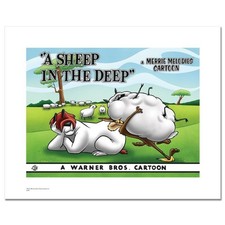 A Sheep in the Deep, Flock Numerado Edição Limitada Giclée da Warner Bros. sagacidade comprar usado  Enviando para Brazil