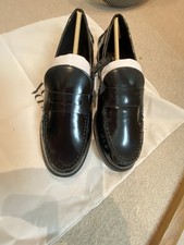 Zara black loafer for sale  READING