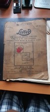 Original lister instruction for sale  HARWICH