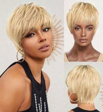 Perruque naturelle blonde d'occasion  Artix