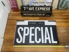Nyc bus roll for sale  Proctor