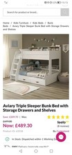 Avairy triple sleeper for sale  WOODBRIDGE