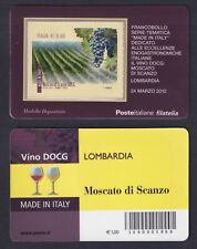 Tessera filatelica vino usato  Chieri