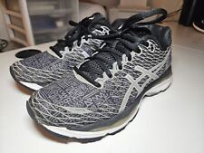 Tênis de Corrida Asics Gel-Nimbus 18 Feminino 8.5 Cinza Preto Volt (T6EON) - MUITO BOM ESTADO, usado comprar usado  Enviando para Brazil