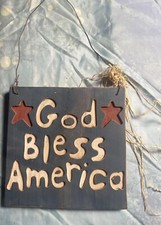 Primitive god bless for sale  Saline
