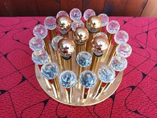 Candelabro de teto Ernst Palme Swarovski luz de cristal anos 60 30cm 1/3 comprar usado  Enviando para Brazil