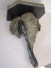 Elephant head decorative for sale  PERSHORE