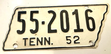 1952 tennessee license for sale  Palm Harbor