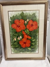 Hibiscus painting art for sale  Fort Pierce