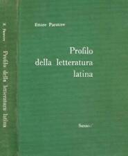 Della letteratura latina. usato  Italia