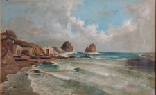 Tela veduta cm. usato  Napoli