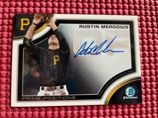 2015 Bowman Chrome - Autógrafos de posição prime Austin Meadows #PPA-AM (AU, RC) comprar usado  Enviando para Brazil