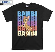 Camiseta com capuz vintage fonte Bambi renas dis masculina feminina unissex AC839 comprar usado  Enviando para Brazil
