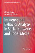 Influence behavior analysis for sale  ROSSENDALE