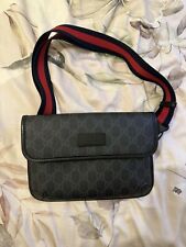 Gucci leather trimmed for sale  LONDON