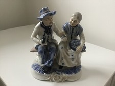 Vintage blue white for sale  KINGSWINFORD