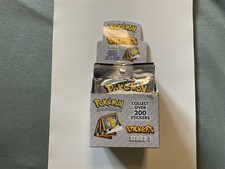 Pokemon sticker booster gebraucht kaufen  Berlin