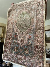 Persian silk rug for sale  MARTOCK