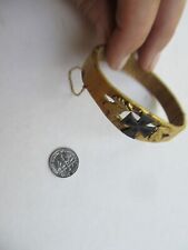 RARO WWI Campo de Batalha Alemão Shell Banda de Condução Trench Art Pulseira, Cruz de Ferro, usado comprar usado  Enviando para Brazil