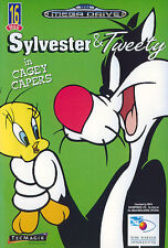 Usado, Sega Mega Drive - Jogo Sylvester & Tweety in Cagey Capers / MD comprar usado  Enviando para Brazil