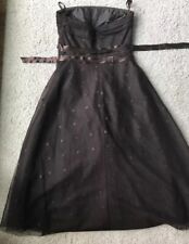Kleid zero braun gebraucht kaufen  Hamburg