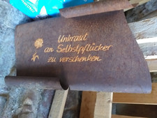Gartendeko lustige rostige gebraucht kaufen  Spraitbach
