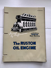Ruston oil engine for sale  DRONFIELD