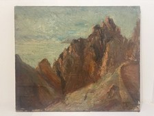 Tableau ancien huile d'occasion  Francheville