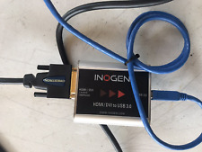 Adaptador INOGENI DVIUSB HDMI/DVI para USB 3.0 1080P50/60 com cabos de áudio e DVI comprar usado  Enviando para Brazil