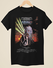 Usado, Camiseta preta unissex inspirada em pôster de filme Krull comprar usado  Enviando para Brazil