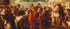 pintura a óleo perfeita pintada à mão em tela "O Casamento de Caná" @NO16921 comprar usado  Enviando para Brazil