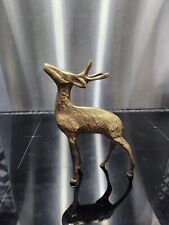 Brass stag ornament for sale  ANDOVER