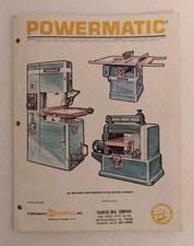 Powermatic houdaille catalog for sale  Mars