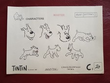 Planche originale tintin d'occasion Planche originale tintin d'occasion  Andouillé