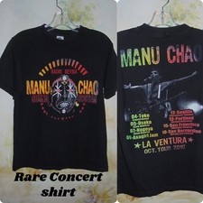 Camiseta MANU CHAO rara rádio Bemba turnê concerto 2010 sistema de som Mano Negra S comprar usado  Enviando para Brazil
